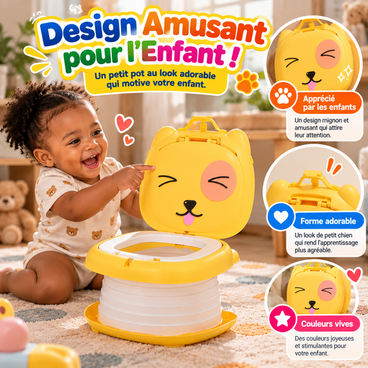 🚽 SON PETIT POT, PARTOUT AVEC VOUS ! 💛