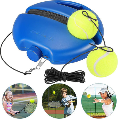 Balle de rebond d'entraînement de tennis avec ficelle