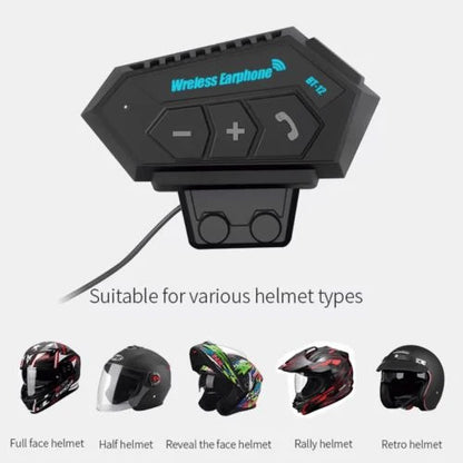 MotoWave™ Kit Oreillette Bluetooth pour Casque de Moto – Appels & Musique en Route