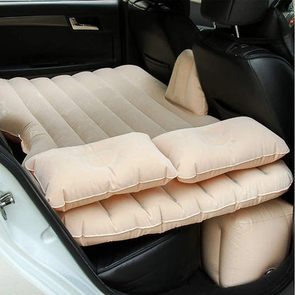 RoadNest™ Matelas Gonflable de Voiture avec 2 Oreillers – Lit de Voyage Confort Premium