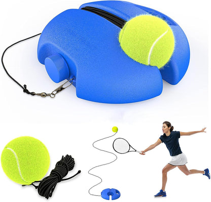 Balle de rebond d'entraînement de tennis avec ficelle
