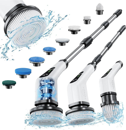 TurboScrub™ Brosse Électrique Rotative | Nettoyez Plus, Frottez Moins
