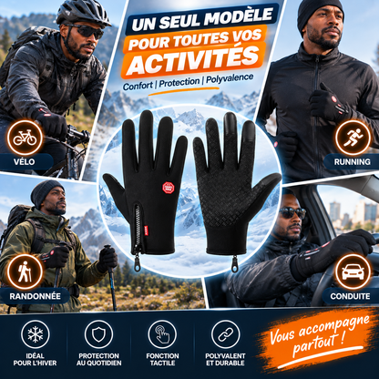 🧤 Gants Thermiques Tactiles & Coupe-Vent | GARDEZ VOS MAINS AU CHAUD, SANS PERDRE EN PRATICITÉ