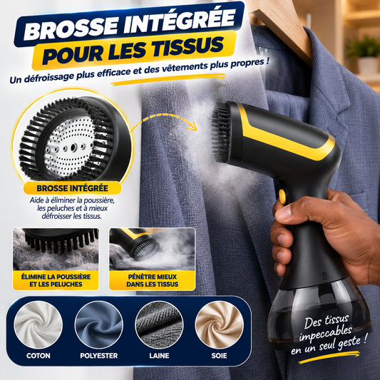 👔 Défroisseur Vapeur Portable | DES VÊTEMENTS PLUS NETS EN QUELQUES GESTES