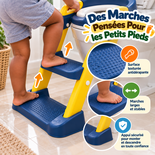 🚽 Réducteur WC avec Échelle pour Enfant | COMME LES GRANDS, MAIS À SA TAILLE ! 🌟