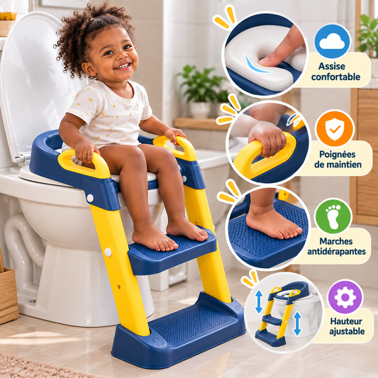 🚽 Réducteur WC avec Échelle pour Enfant | COMME LES GRANDS, MAIS À SA TAILLE ! 🌟