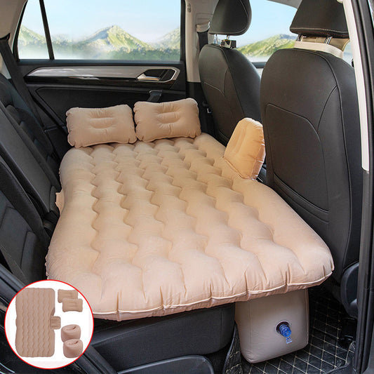 RoadNest™ Matelas Gonflable de Voiture avec 2 Oreillers – Lit de Voyage Confort Premium