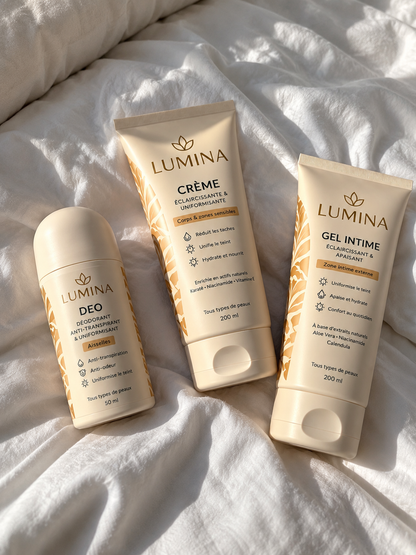 🌸 Coffret LUMINA 3-en-1 | Routine Féminine Complète