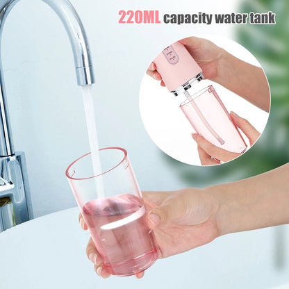 Irrigateur Dentaire Rechargeable + 4 Têtes d’embouts GRATUTS